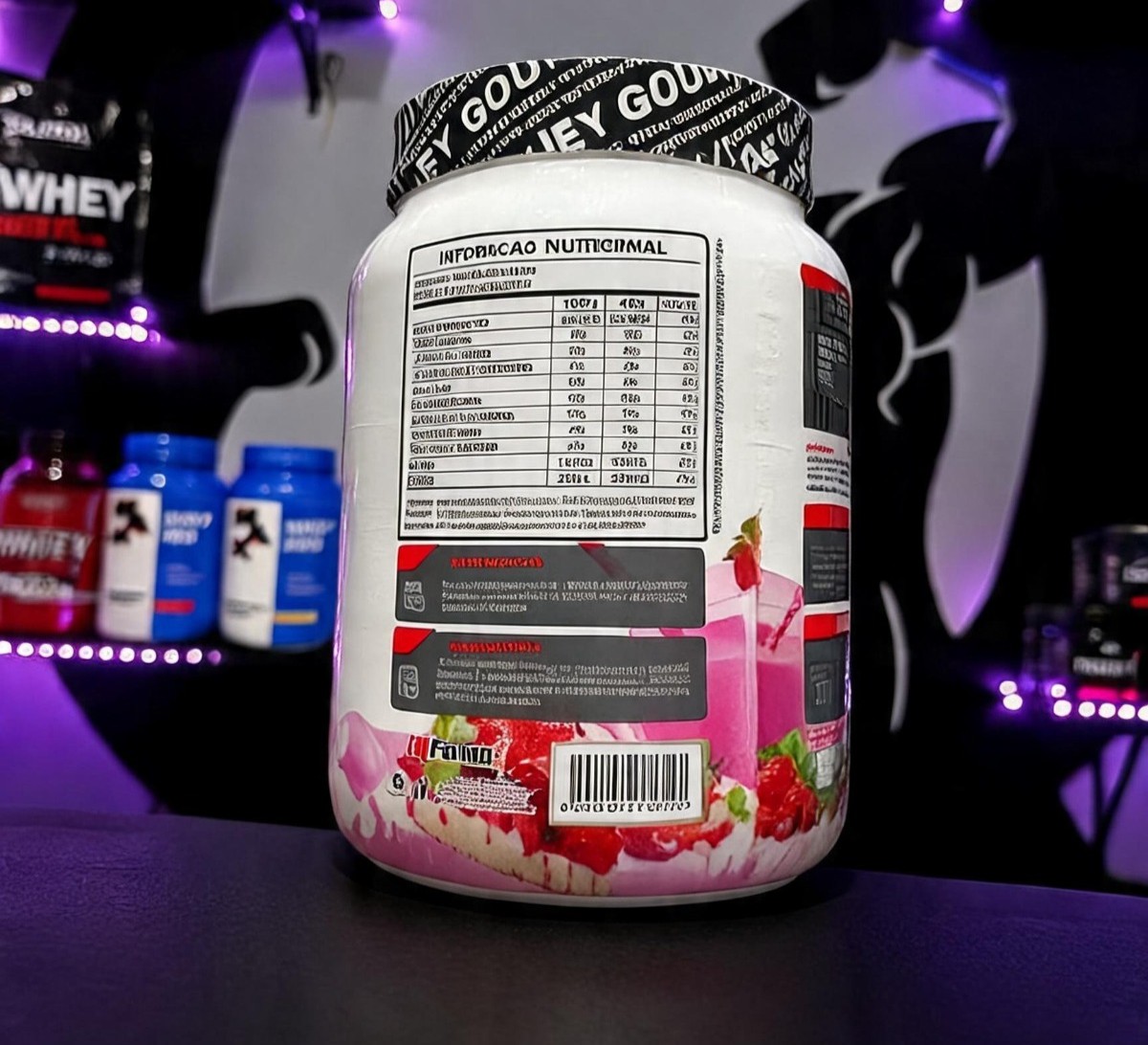 Whey Protein Goumert 900g - verso